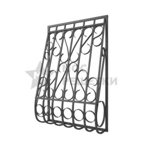 Решетка на окно сварная дутая 4-6