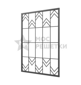 Решетка на окно сварная 1-80